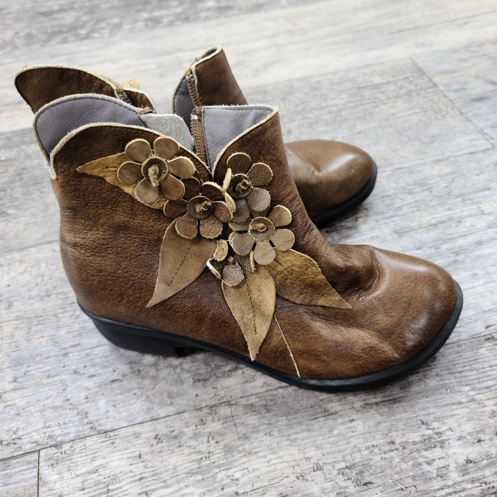 Genuine Leather Ankle Boots